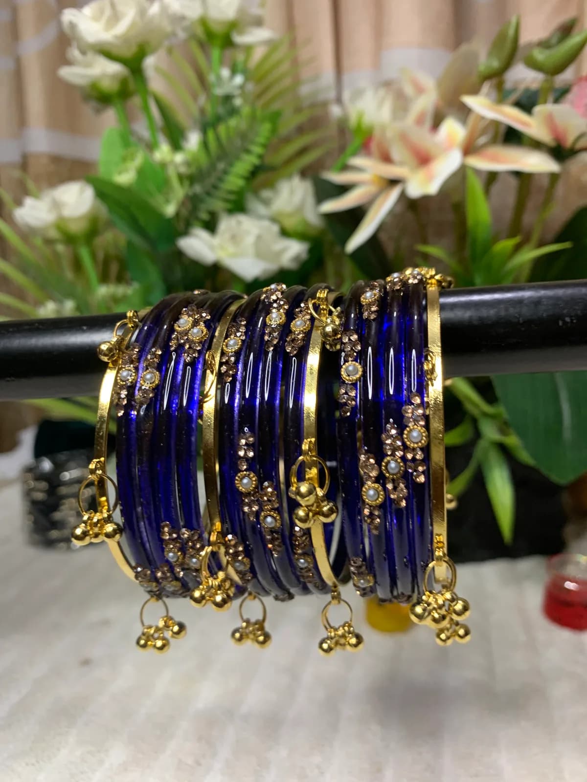 Kashmiri Churi (Moti) - Blue
